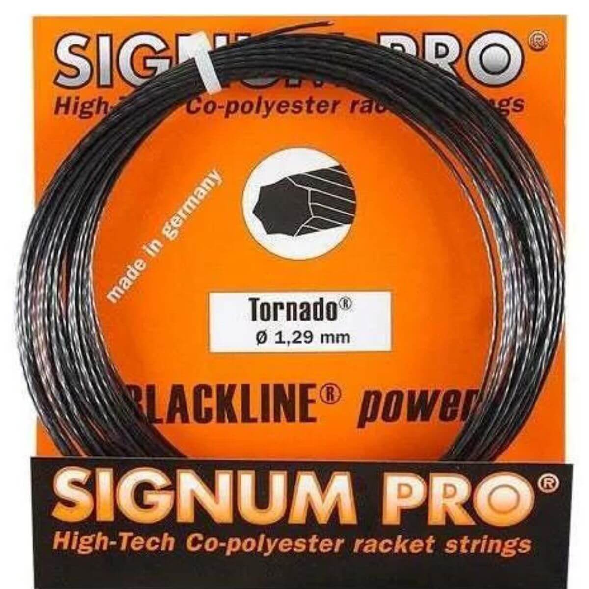 Cuerda Signum Pro Tornado Negro (12m) - Sur SportsAccesorios