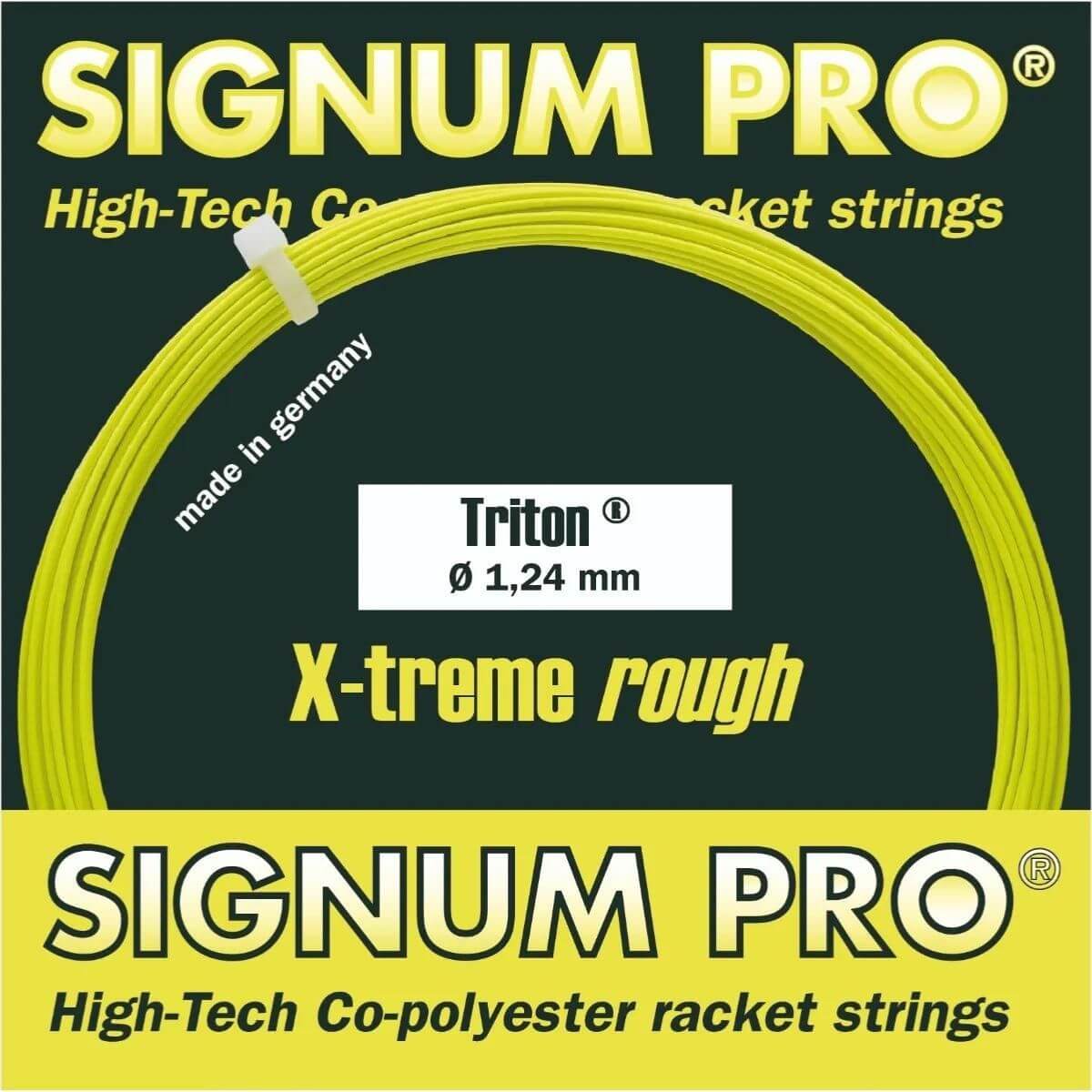 Cuerda Signum Pro Triton Amarillo (12m) - Sur SportsAccesorios