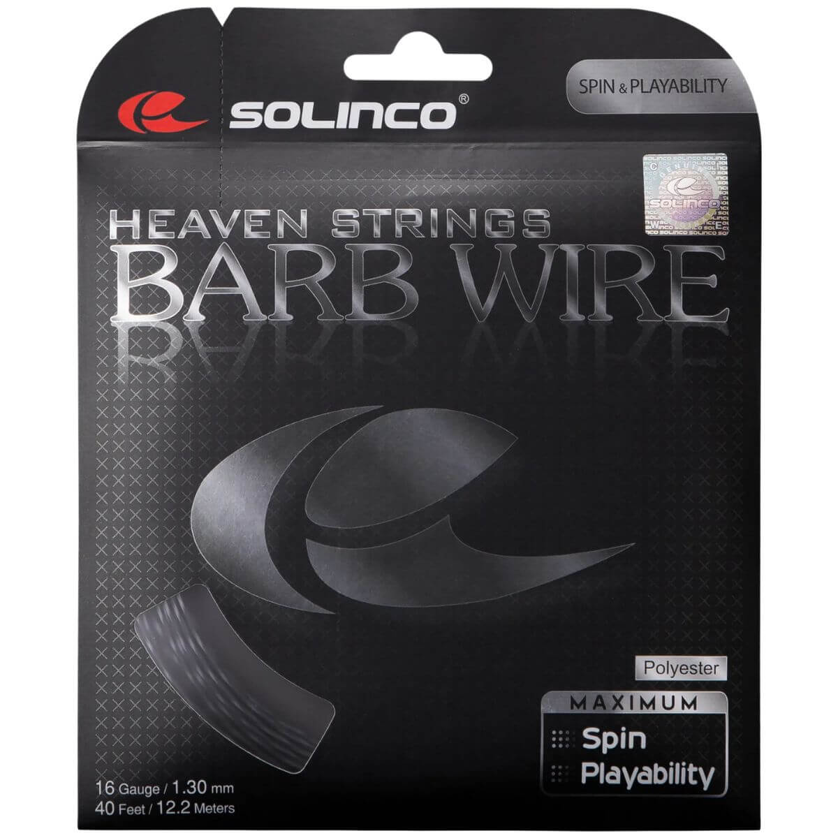 Cuerda Solinco Barb Wire 16 (12m) - Sur SportsRollos y cuerdas