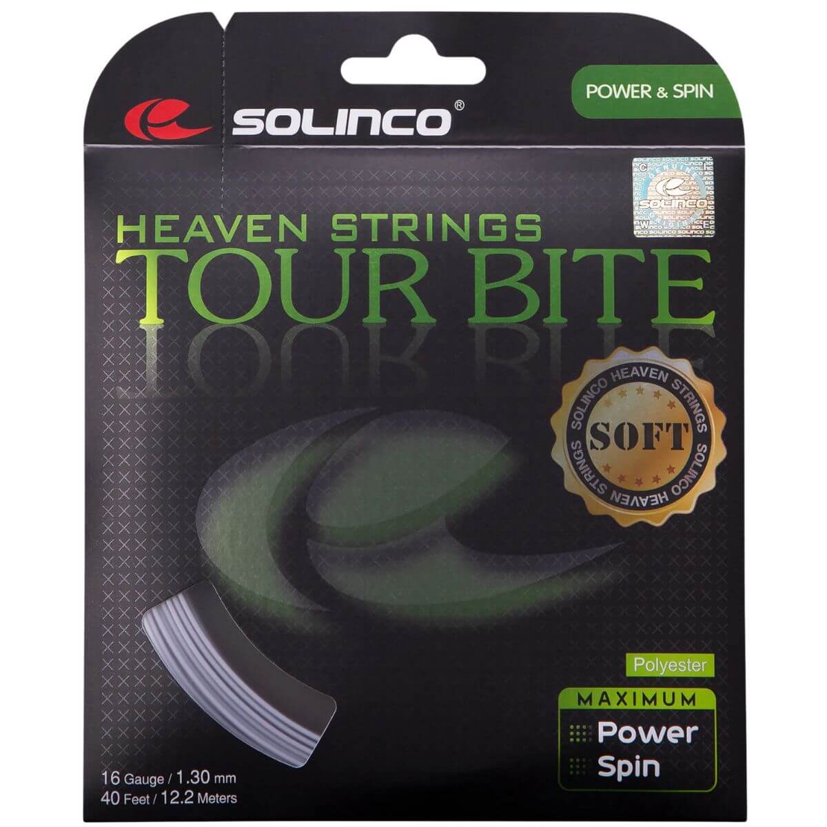 Cuerda Solinco Tour Bite 16 Soft (12m) - Sur SportsRollos y cuerdas
