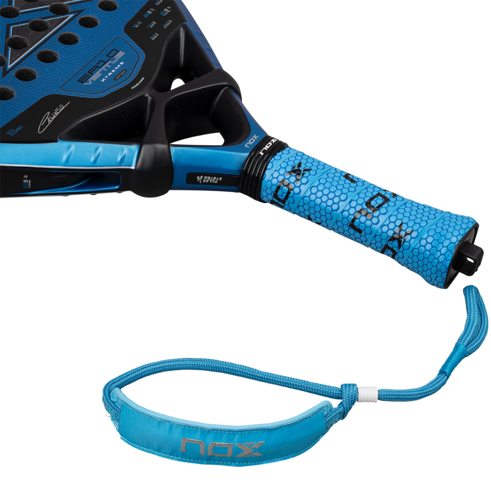 Pala de Padel Nox EA10 Ventus Attack 12K Xtreme by Edu Alonso 2026 + Tarro de pelotas +Overgrip + Protector