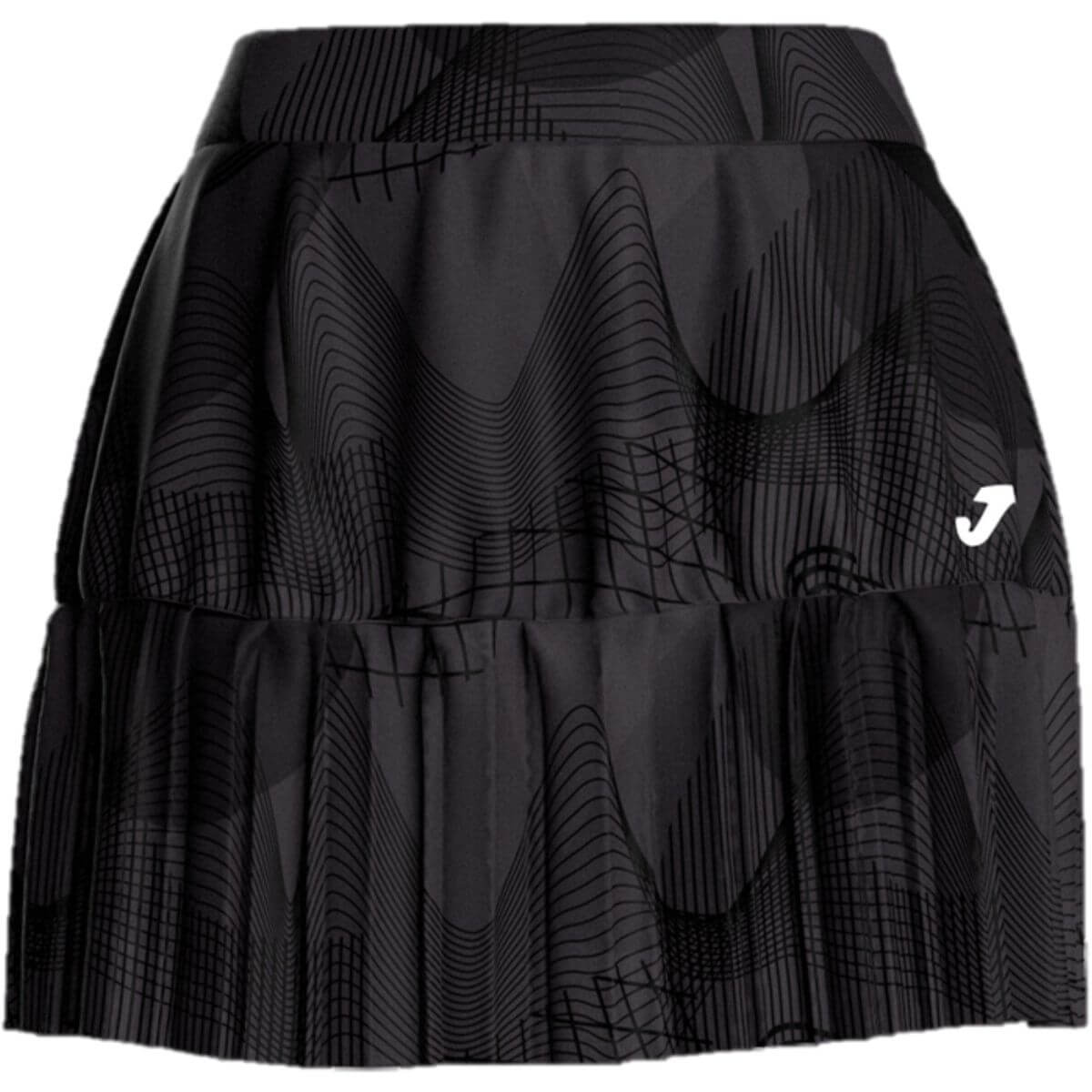 Falda Joma Challenge Skirt Negra - Sur SportsVestuario