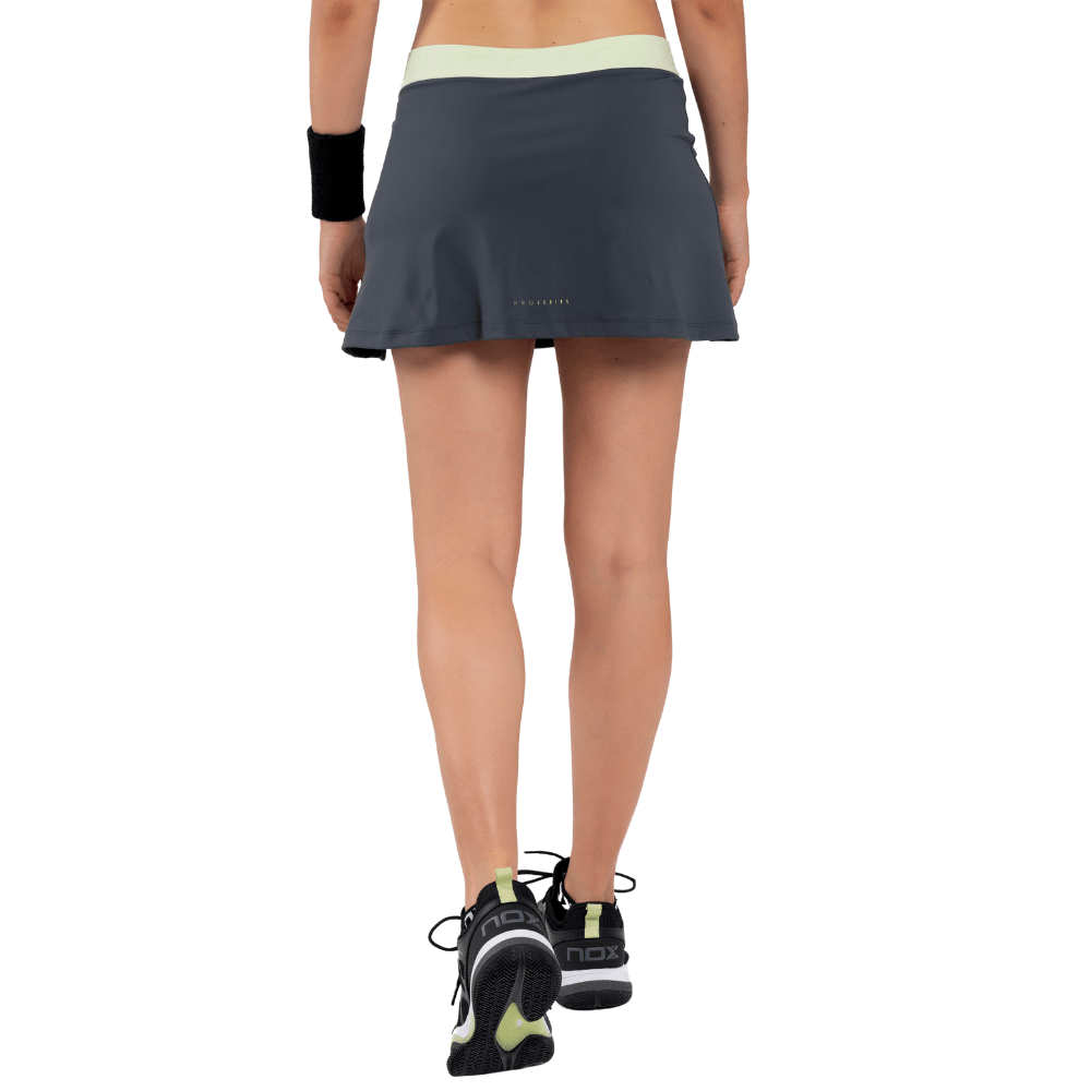 Falda Mujer Pro Charcoal Grey - Sur SportsVestuario