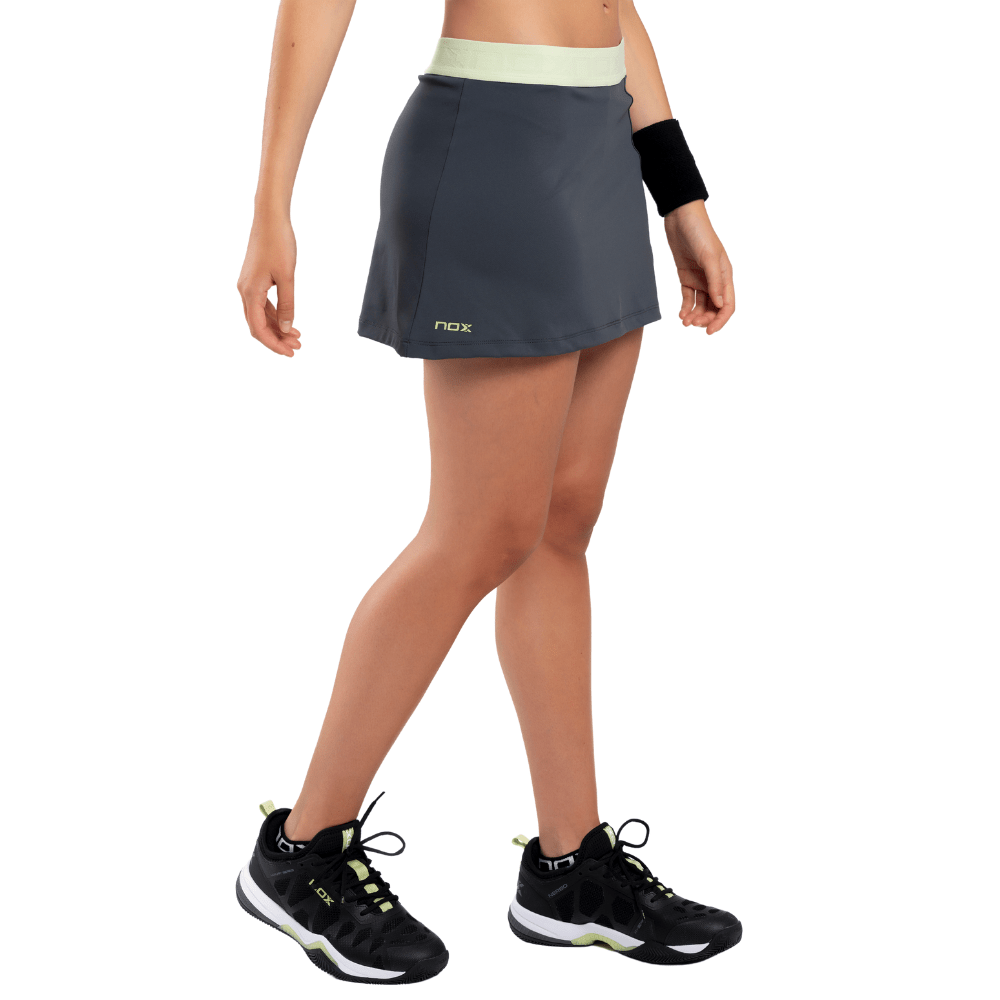 Falda Mujer Pro Charcoal Grey - Sur SportsVestuario