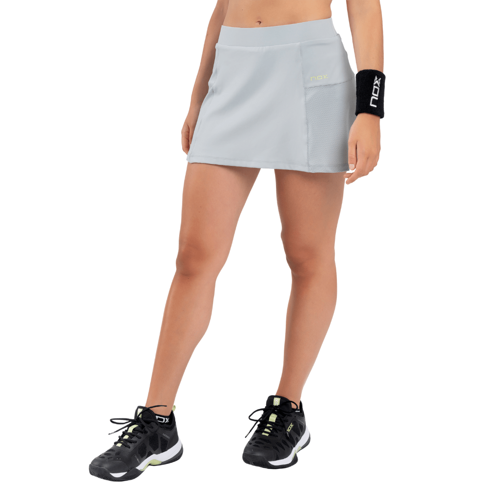 Falda Mujer Pro Misty Grey - Sur SportsVestuario