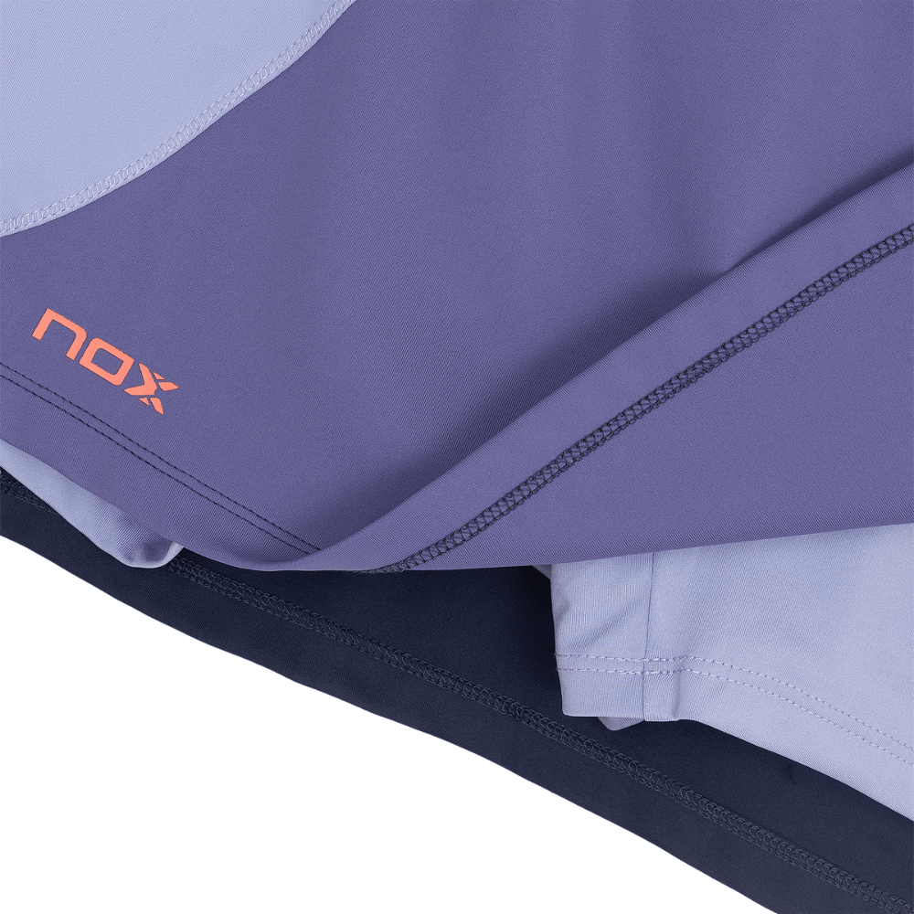 Falda Nox Pro Blue/Lavender - Sur SportsVestuario