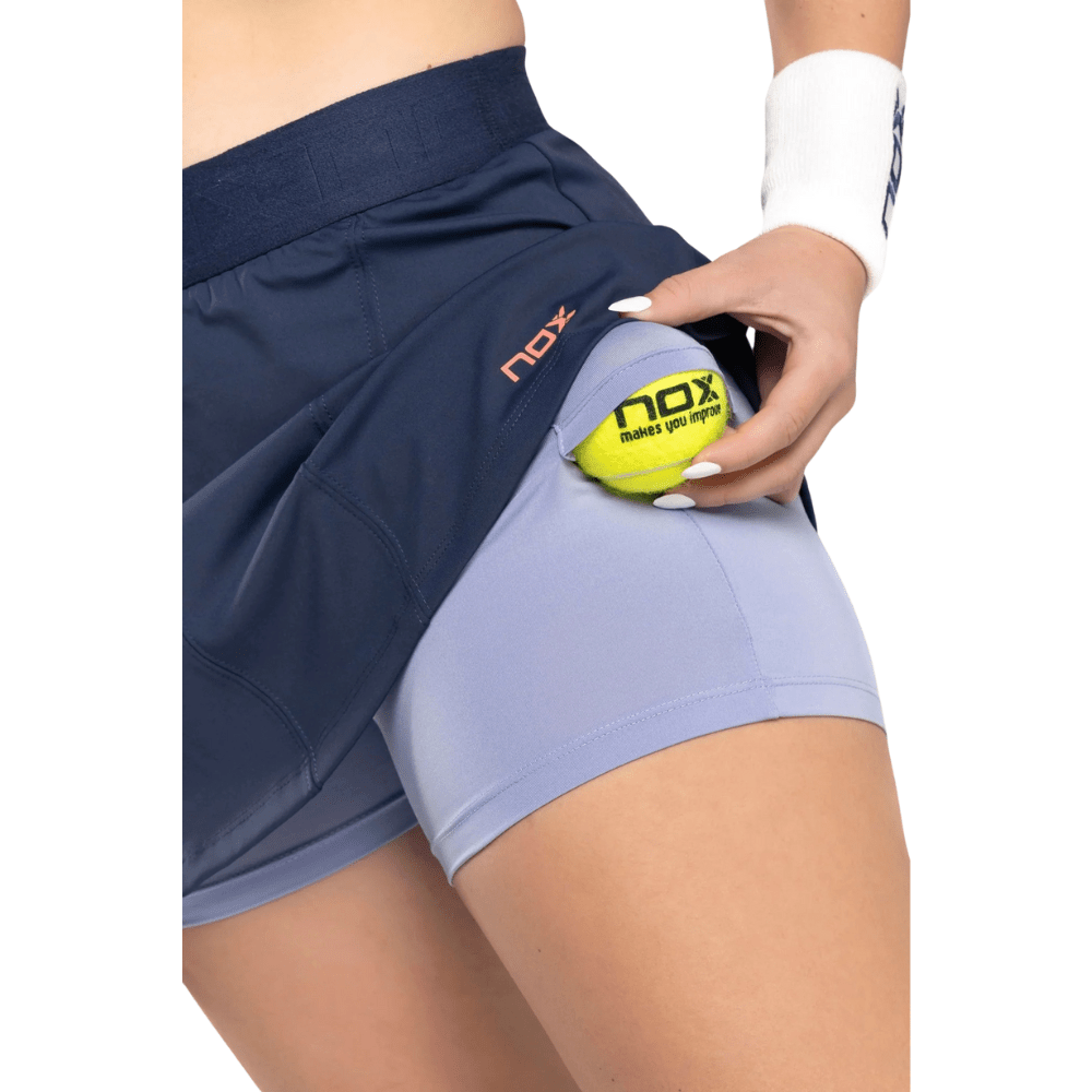 Falda Nox Pro Naval Blue - Sur SportsVestuario