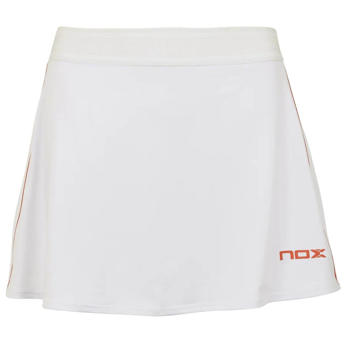 Falda Nox Team Blanca Logo Rojo - Sur SportsVestuario