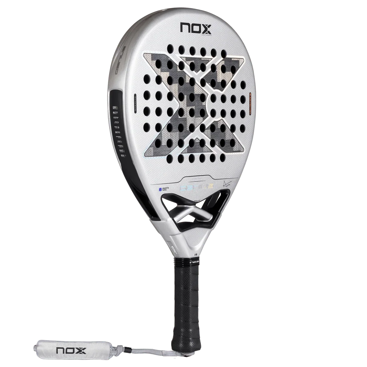 Pala Padel Genius 12K ALUM XTREM Lite by Agustin Tapia 2027