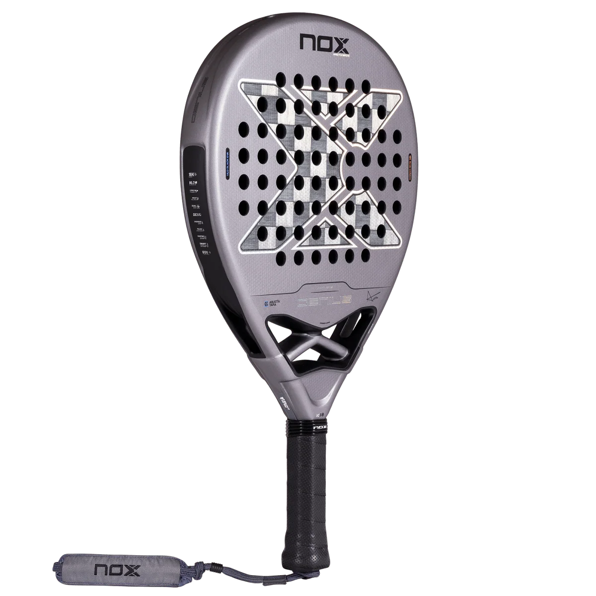 Pala Padel Genius 18K ALUM by Agustin Tapia 2027