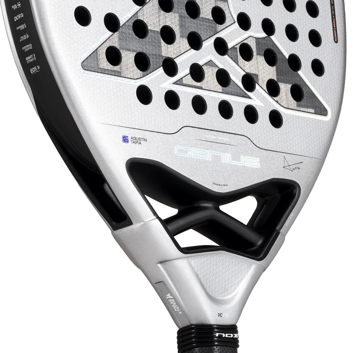 Pala Padel Genius Attack 12K ALUM XTREM by Agustin Tapia 2027