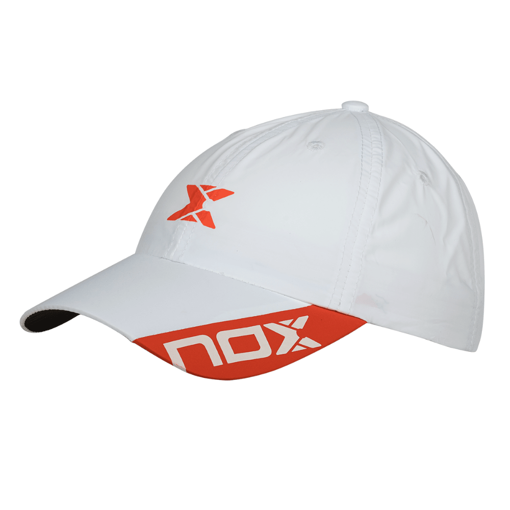 Gorro Nox Blanca Logo Rojo - Sur SportsAccesorios