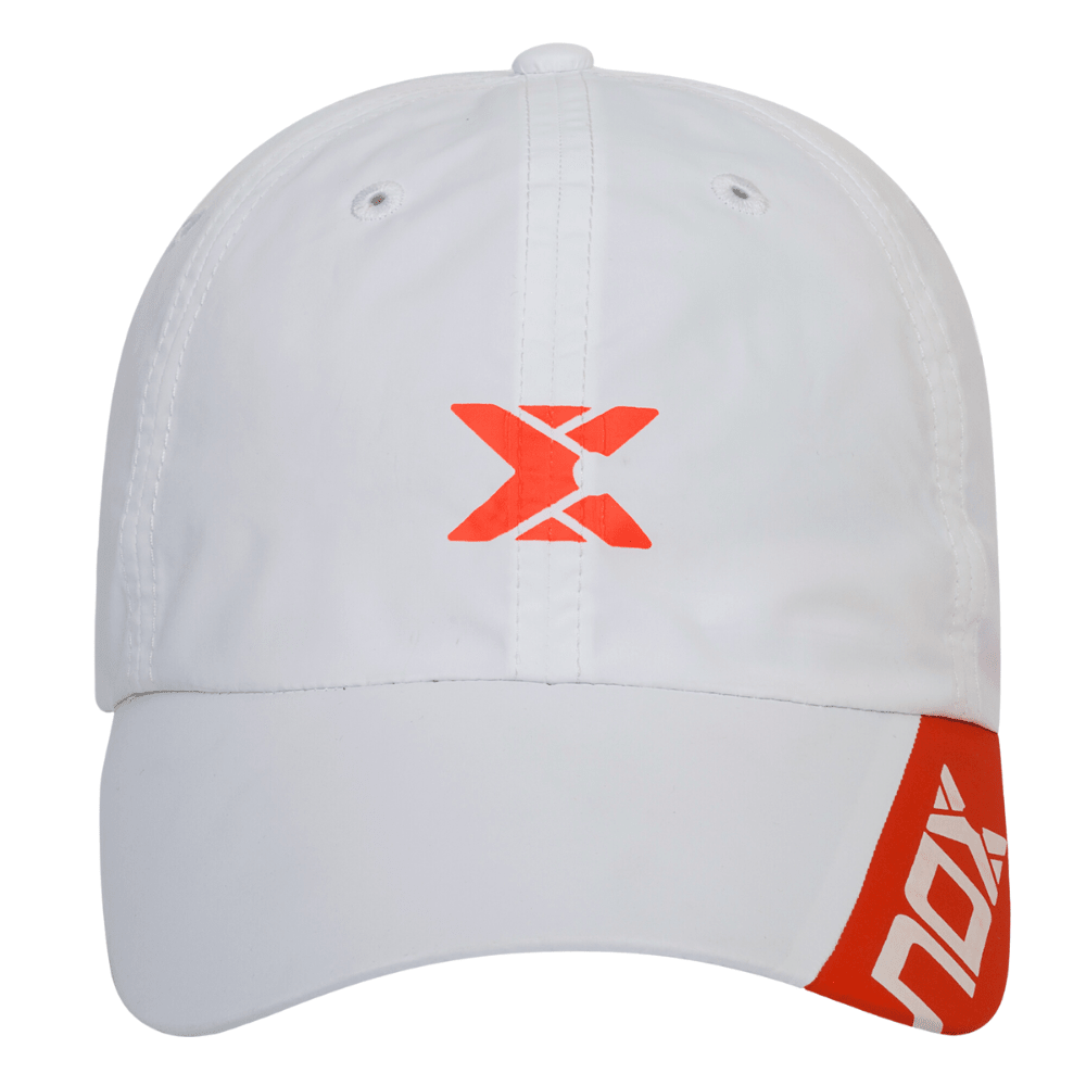 Gorro Nox Blanca Logo Rojo - Sur SportsAccesorios