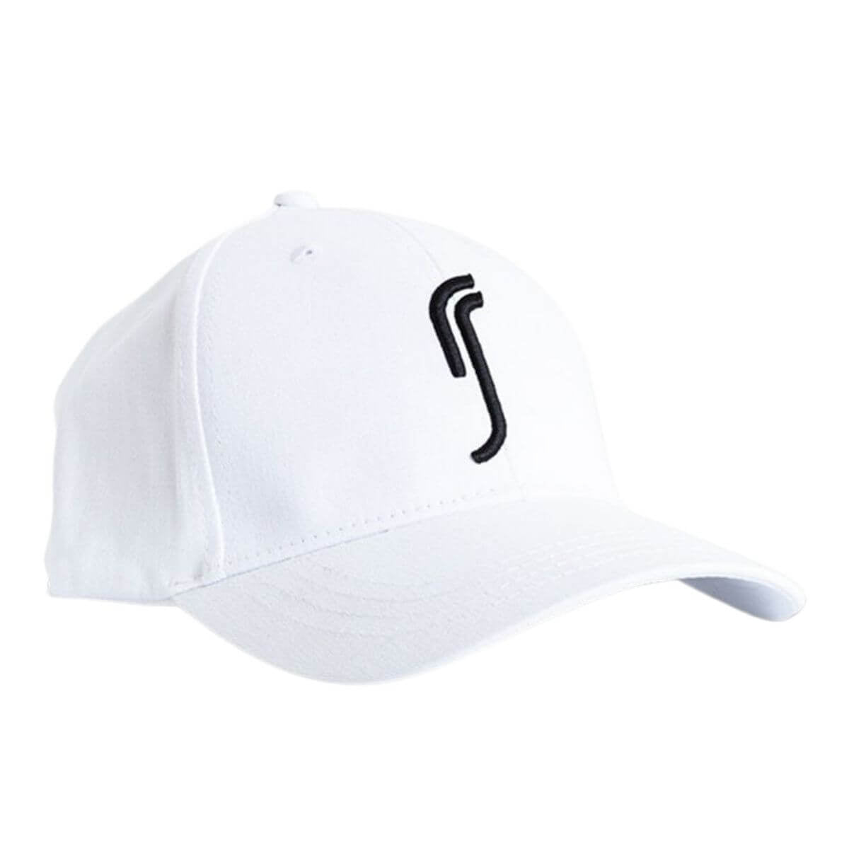 Gorro Robin Soderling Clásico Blanco Logo Negro - Sur SportsAccesorios