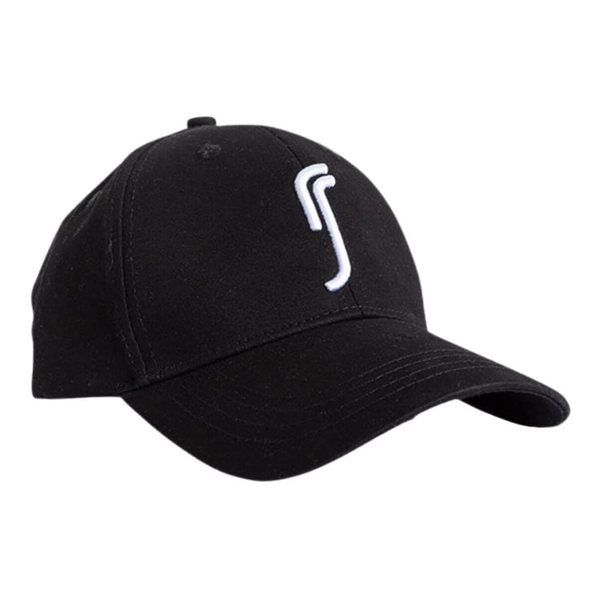 Gorro Robin Soderling Clásico Negro Logo Blanco - Sur SportsAccesorios