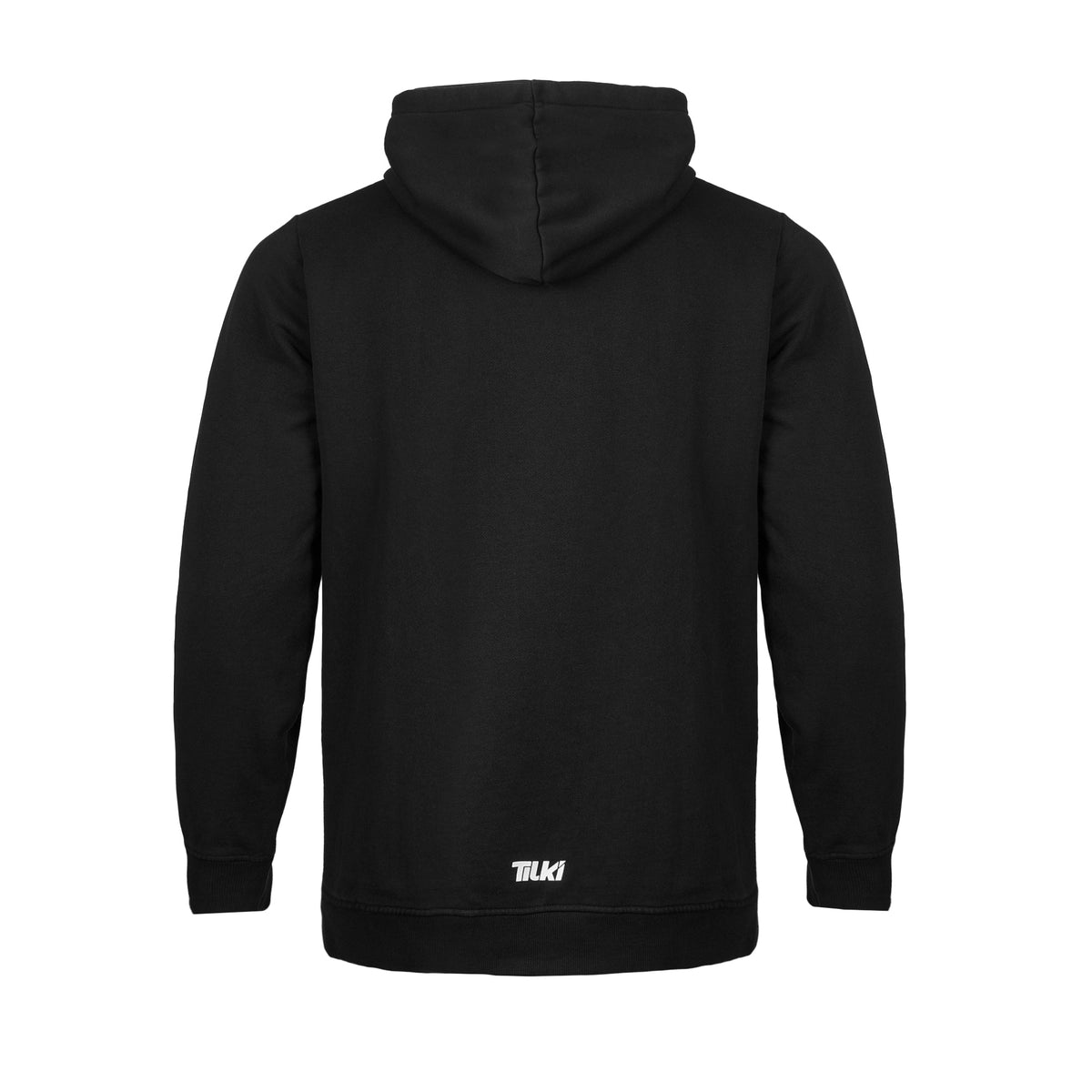 Hoodie Agir Tilki Lehinde - Negro/Blanco