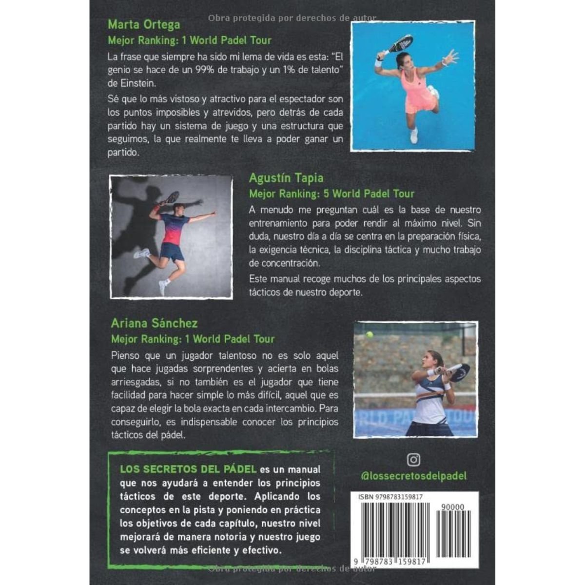 Libro Los Secretos del Padel - Sur SportsAccesorios