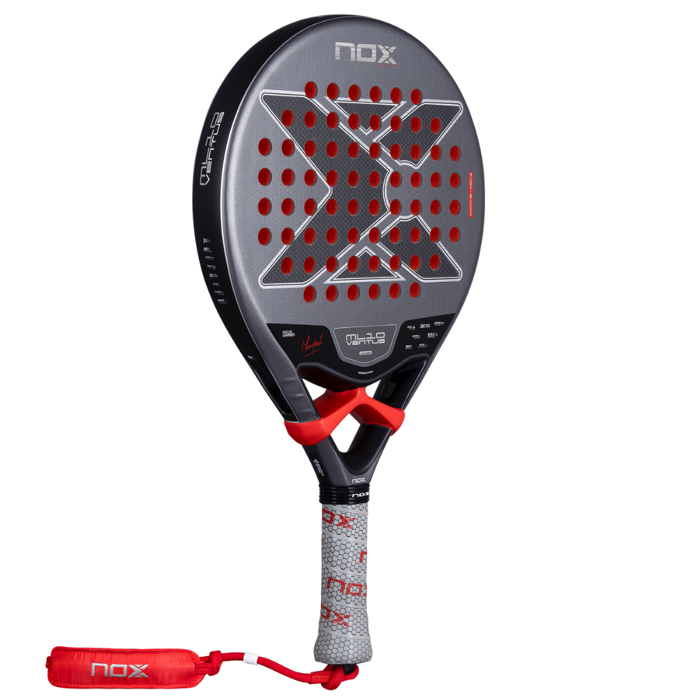 Pala de Padel Nox ML10 Ventus Control 3K by Miguel Lamperti  2026 + Tarro de pelotas +Overgrip + Protector