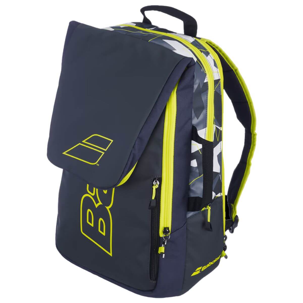 Mochila Babolat BackPack Pure Aero Grey Yellow White 2023 - Sur SportsBolsos y Mochilas