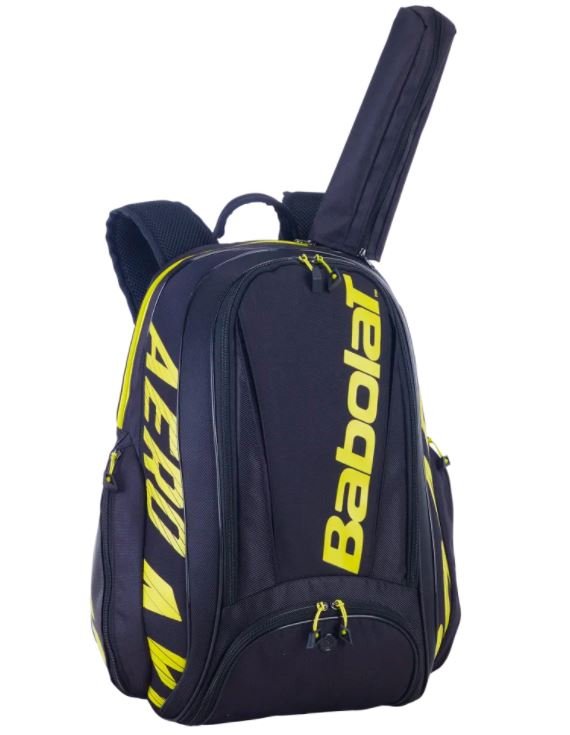 Mochila Babolat Pure Aero Black Yellow - Sur SportsBolsos y Mochilas