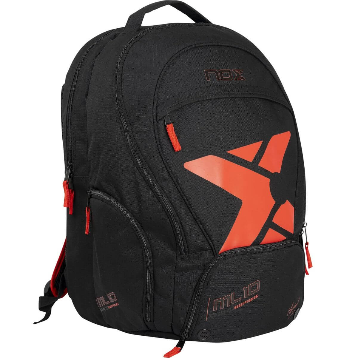 Mochila Nox ML10 Street Negra Naranja - Sur SportsBolsos y Mochilas