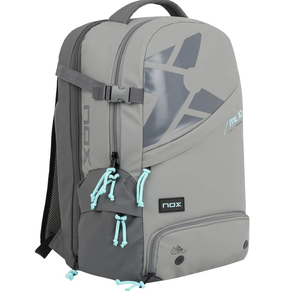 Mochila Nox ML10 Team Gris Celeste - Sur SportsBolsos y Mochilas