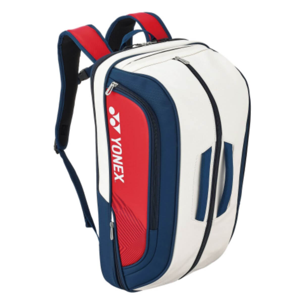 Mochila Yonex Expert 02312 Blanca - Azul - Roja 2023 - Sur SportsBolsos y Mochilas