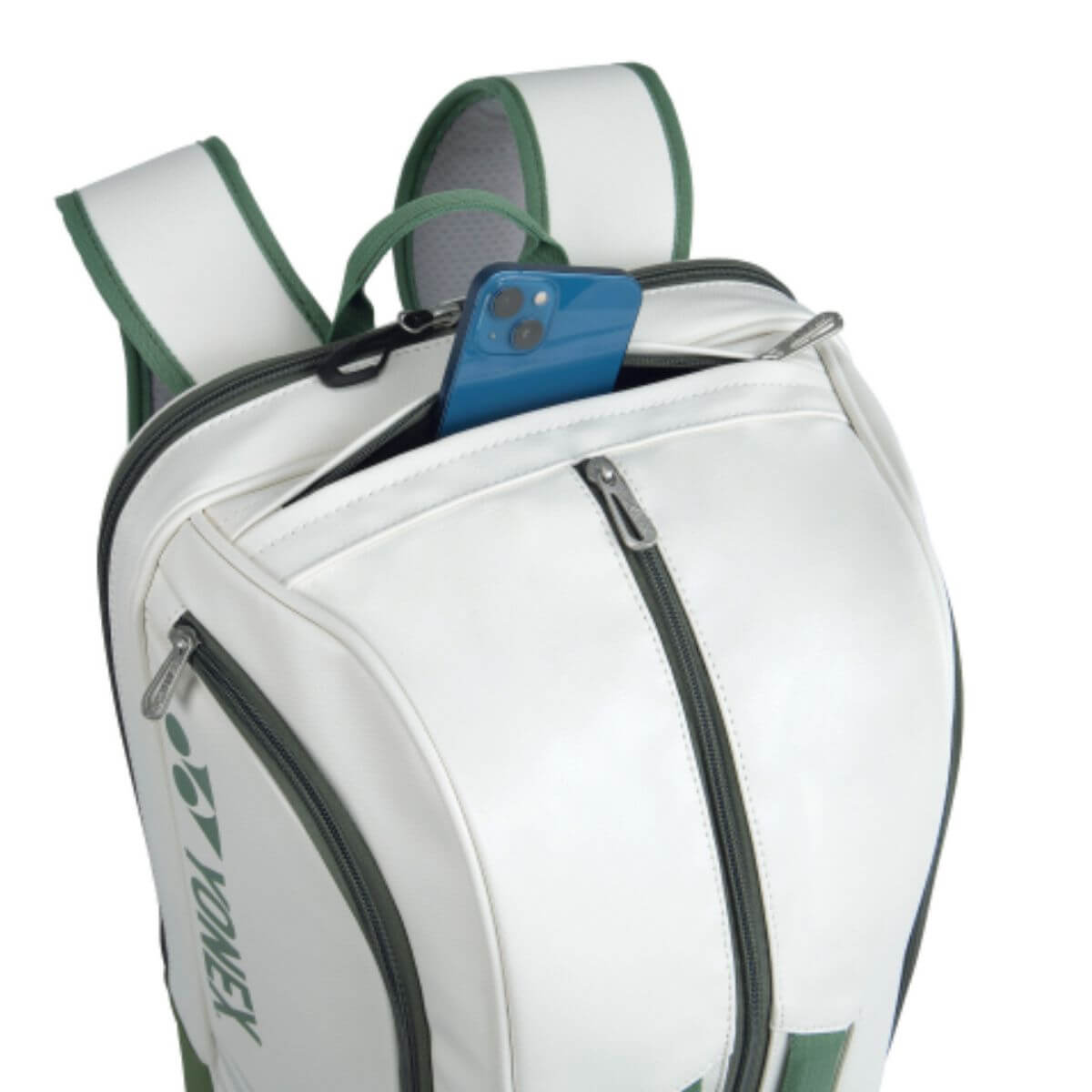 Mochila Yonex Expert 02312 Blanca - Verde 2023 - Sur SportsBolsos y Mochilas