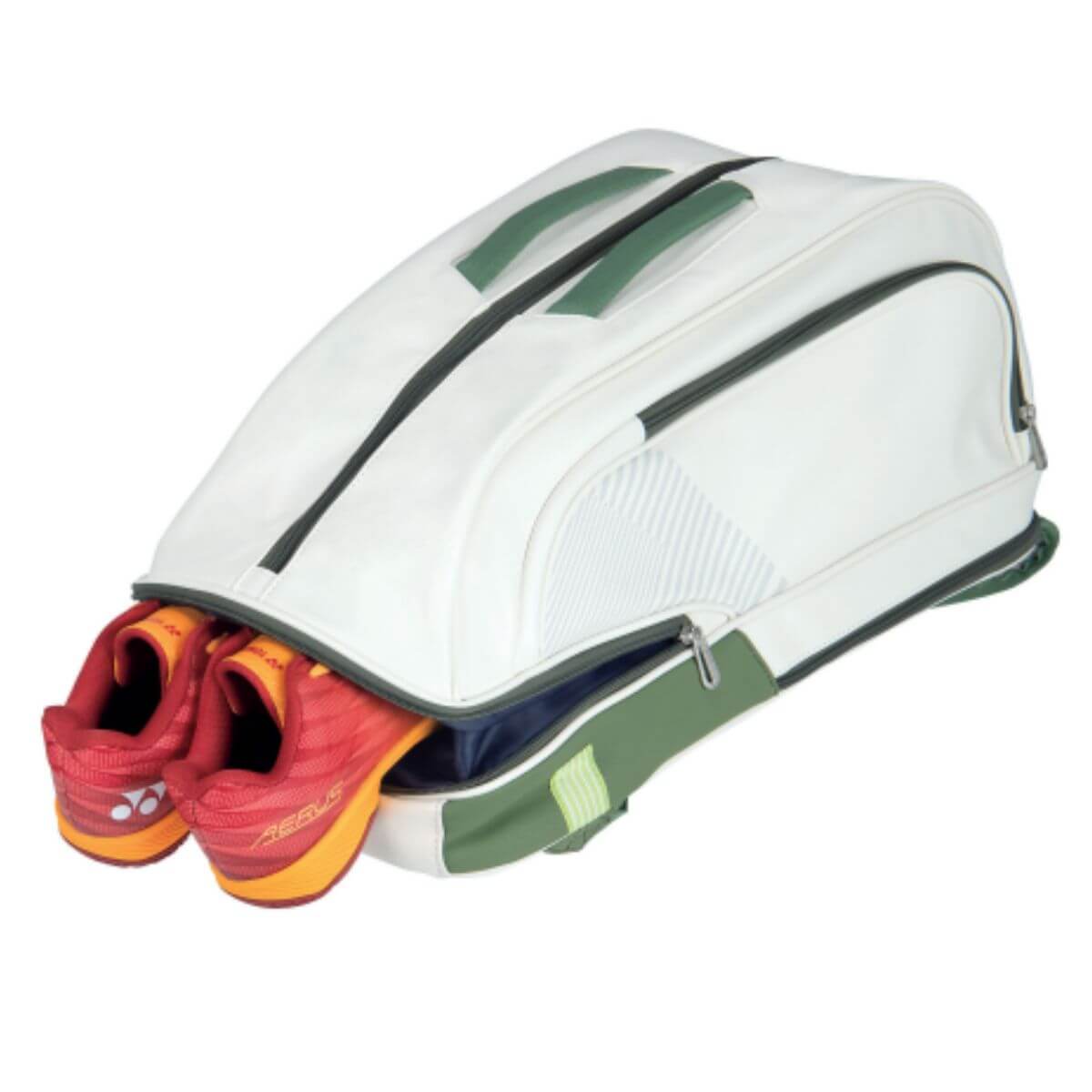 Mochila Yonex Expert 02312 Blanca - Verde 2023 - Sur SportsBolsos y Mochilas