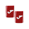 Muñequera Joma Game Corta Roja Franjas Blanca X2