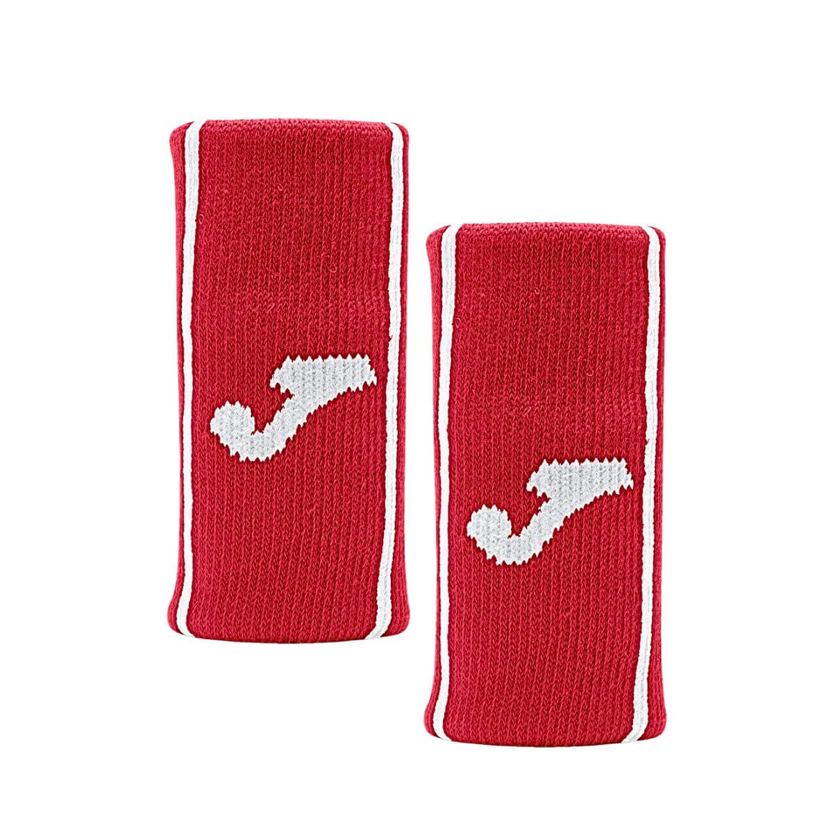 Muñequera Joma Game Larga Roja Logo Blanco X2 - Sur SportsAccesorios