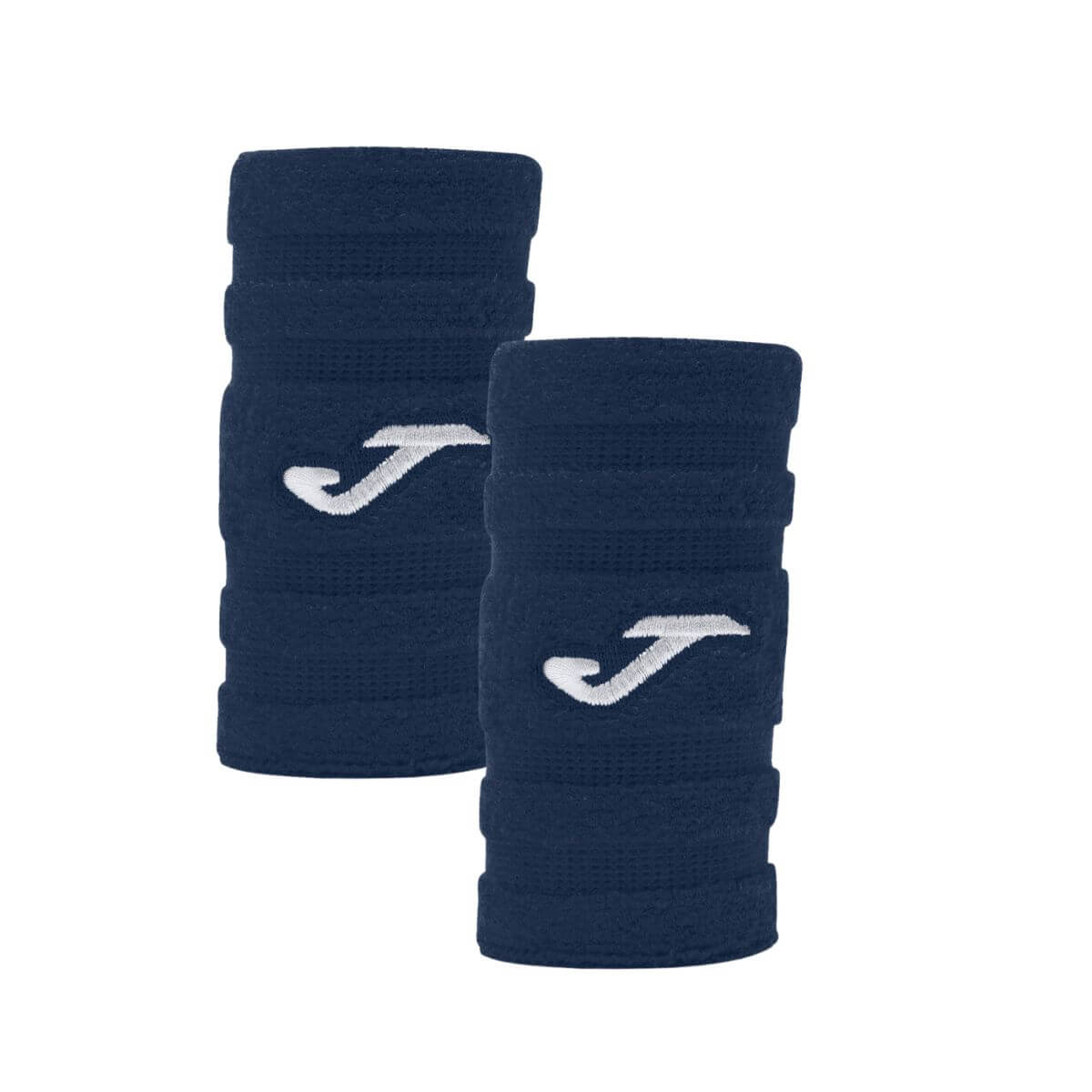 Muñequera Joma Slam Pro Relieves Azul Oscuro Logo Blanco X2 - Sur SportsAccesorios