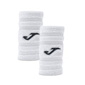 Muñequera Joma Slam Pro Relieves Blanca Logo Negro X2