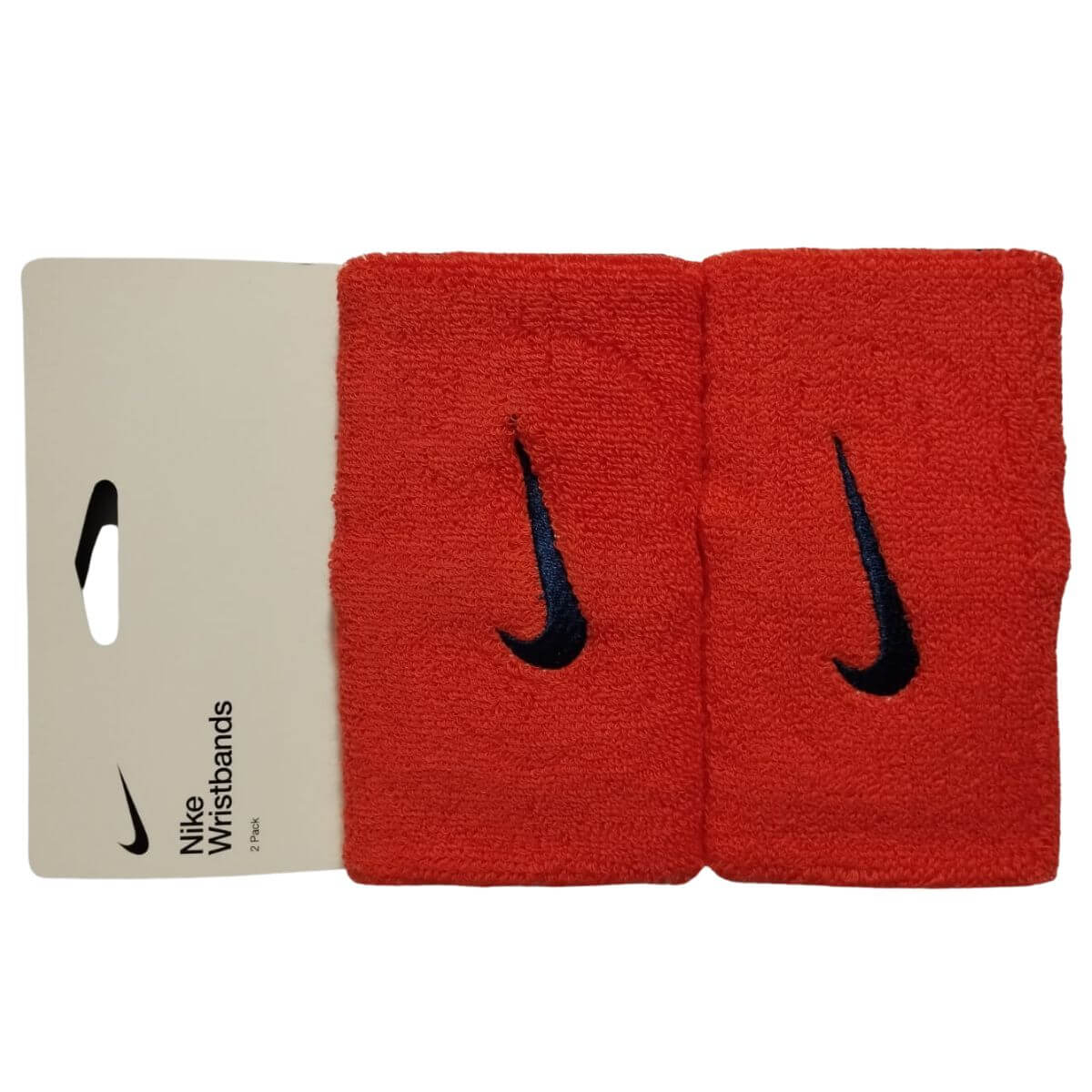 Muñequera Nike Premier Naranja Logo Negro X2 - Sur SportsAccesorios