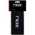 Muñequera Nox Larga Negra Logo Blanco x2