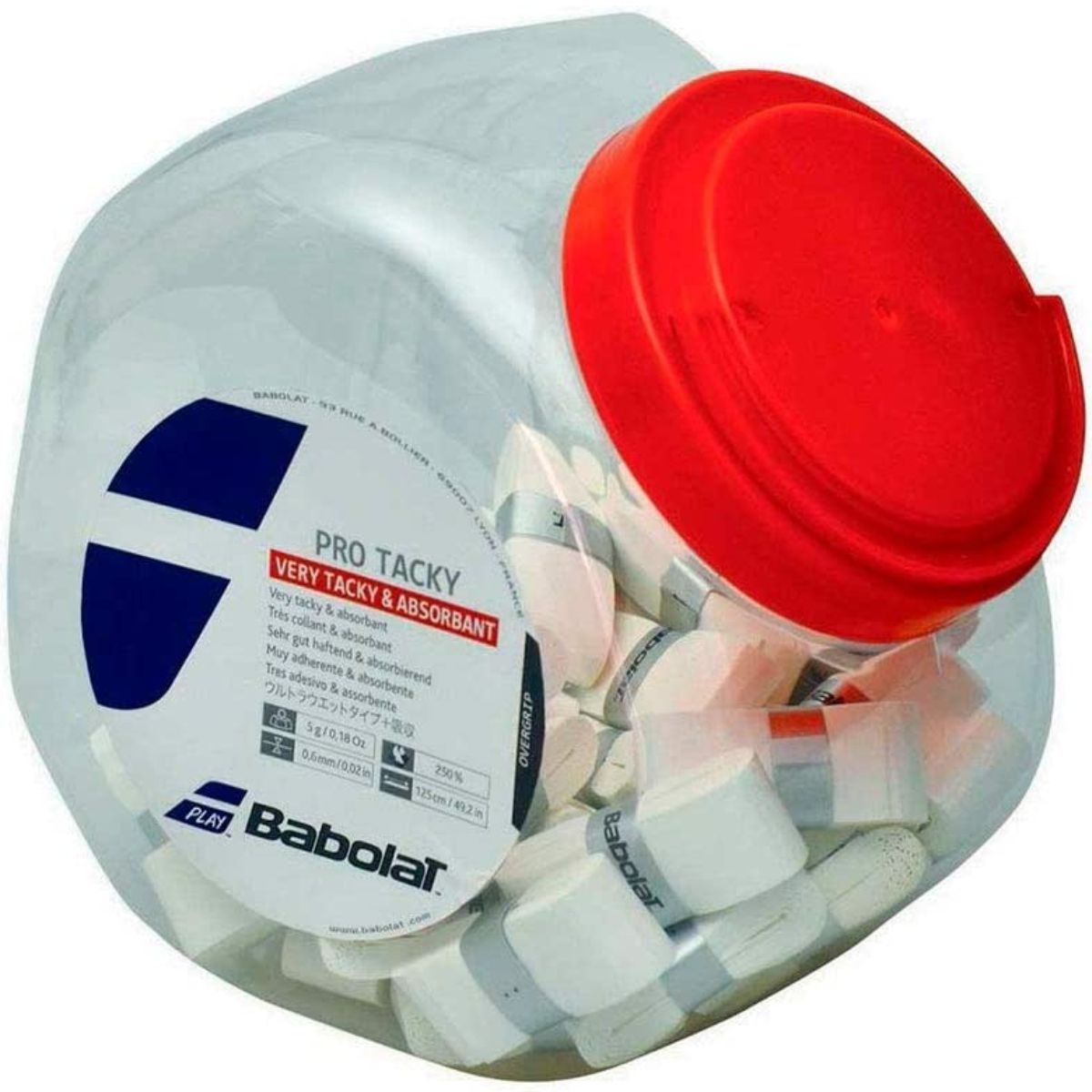 Overgrip Babolat Pro Tacky Refill X60 - Sur SportsAccesorios