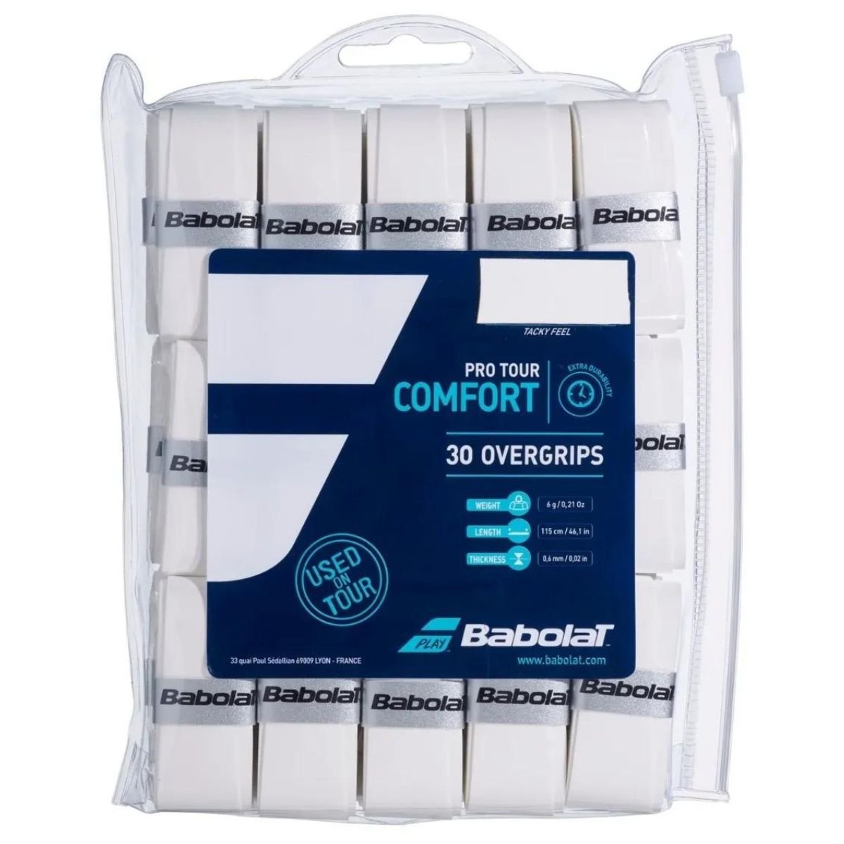 Overgrip Babolat Pro Tour Comfort x30 - Sur SportsAccesorios