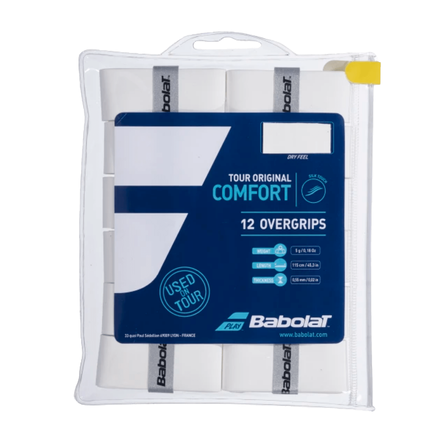Overgrip Babolat Tour Original Comfort X12 - Sur SportsAccesorios