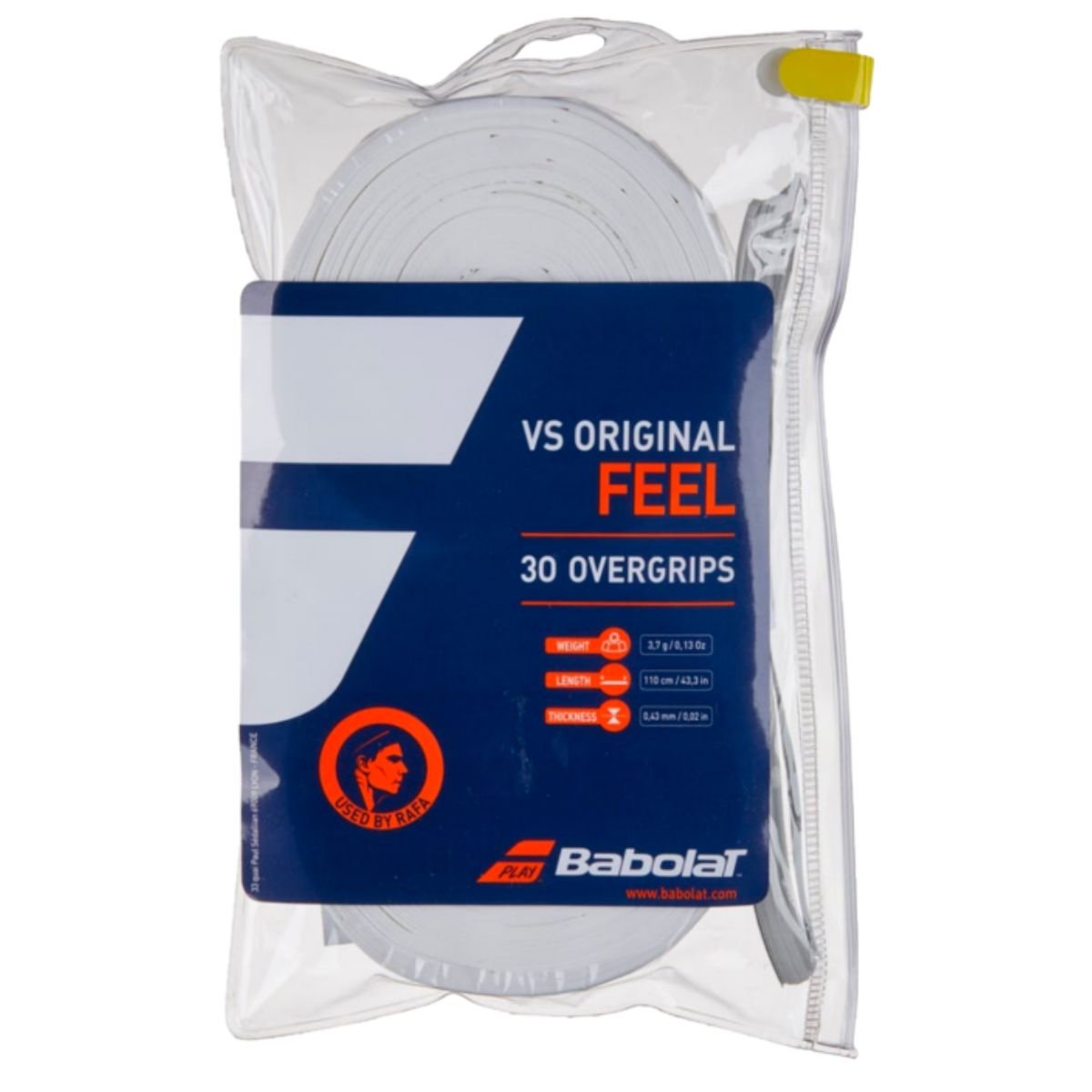 Overgrip Babolat VS Original Feel X30 - Sur SportsAccesorios
