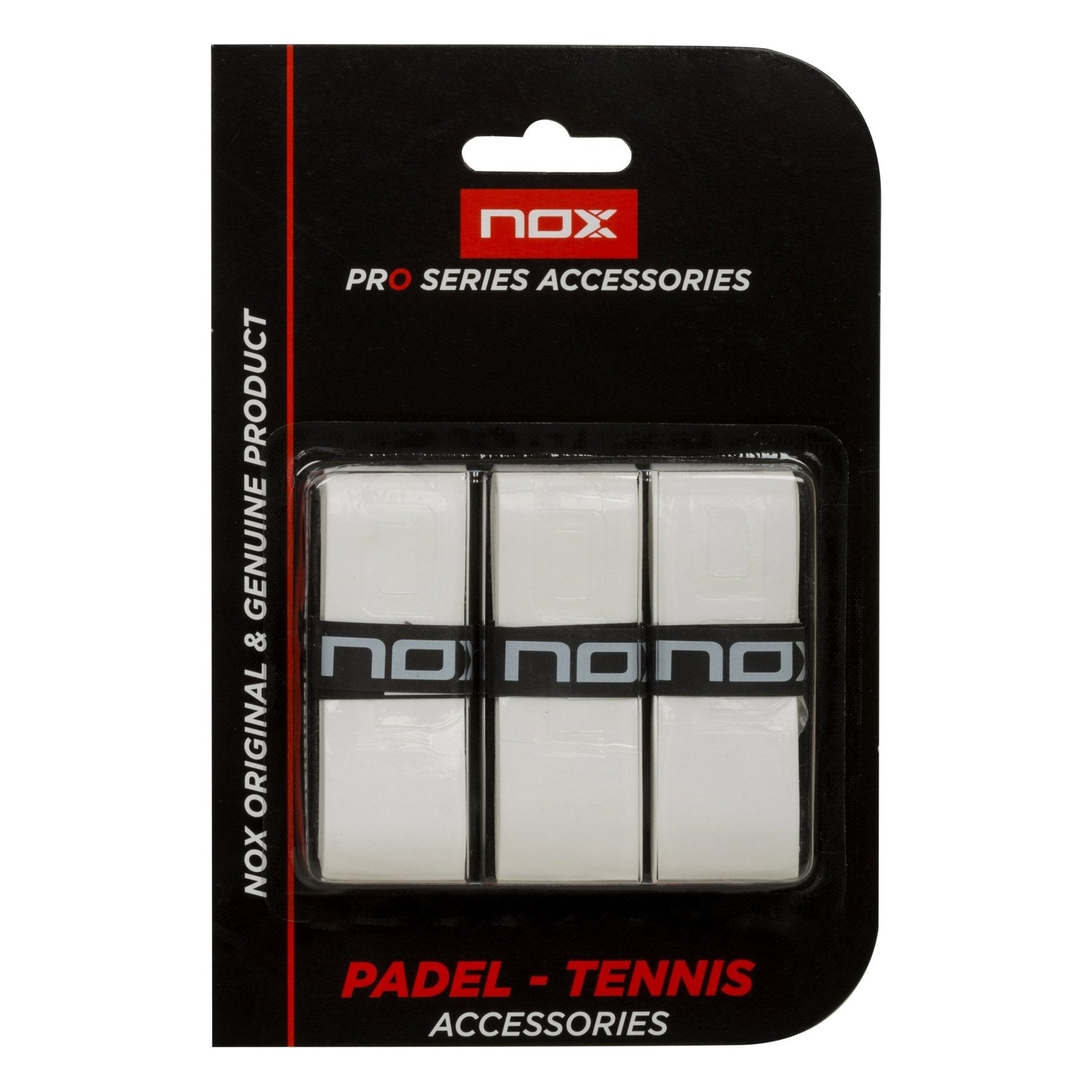 Overgrip Nox Pro Blanco X3 - Sur SportsAccesorios