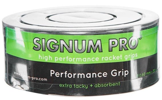 Overgrip Signum Pro Performance Grip Negro X30 - Sur SportsAccesorios