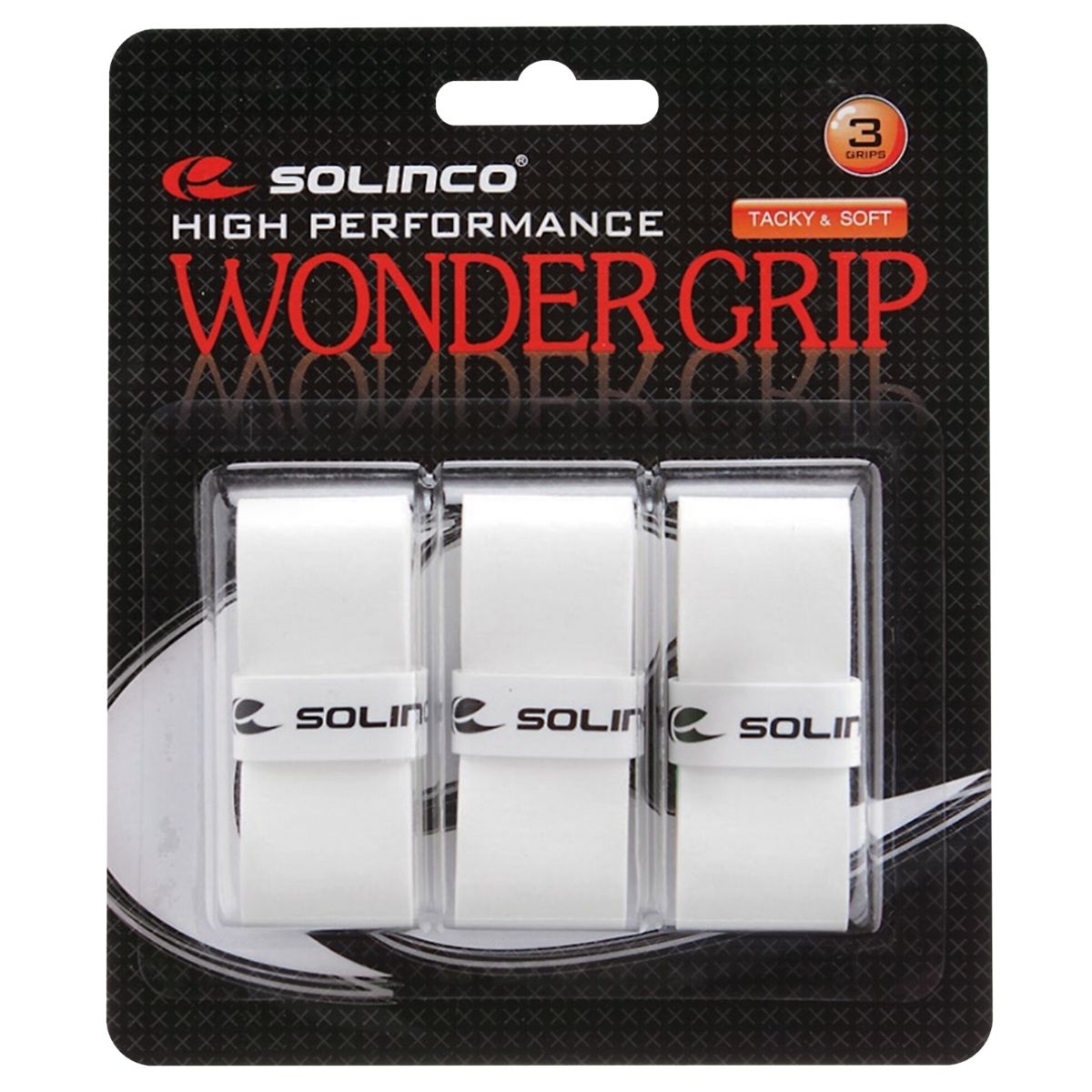Overgrip Solinco Wonder Grip Blanco x3 - Sur SportsAccesorios
