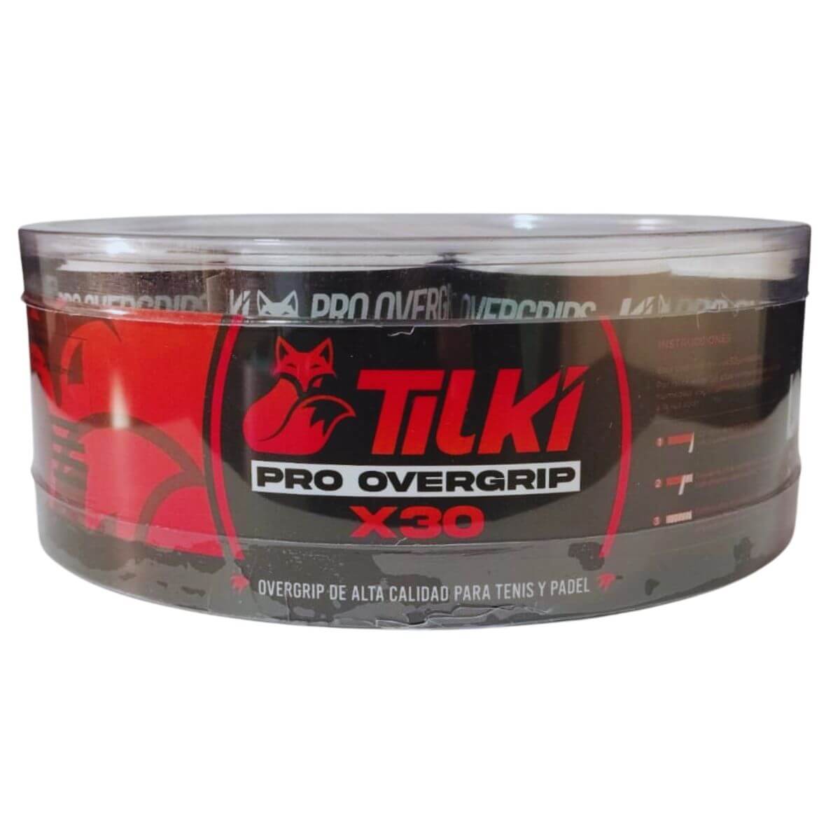 Overgrip Tilki Pro Perforated Blanco X30 - Sur SportsAccesorios