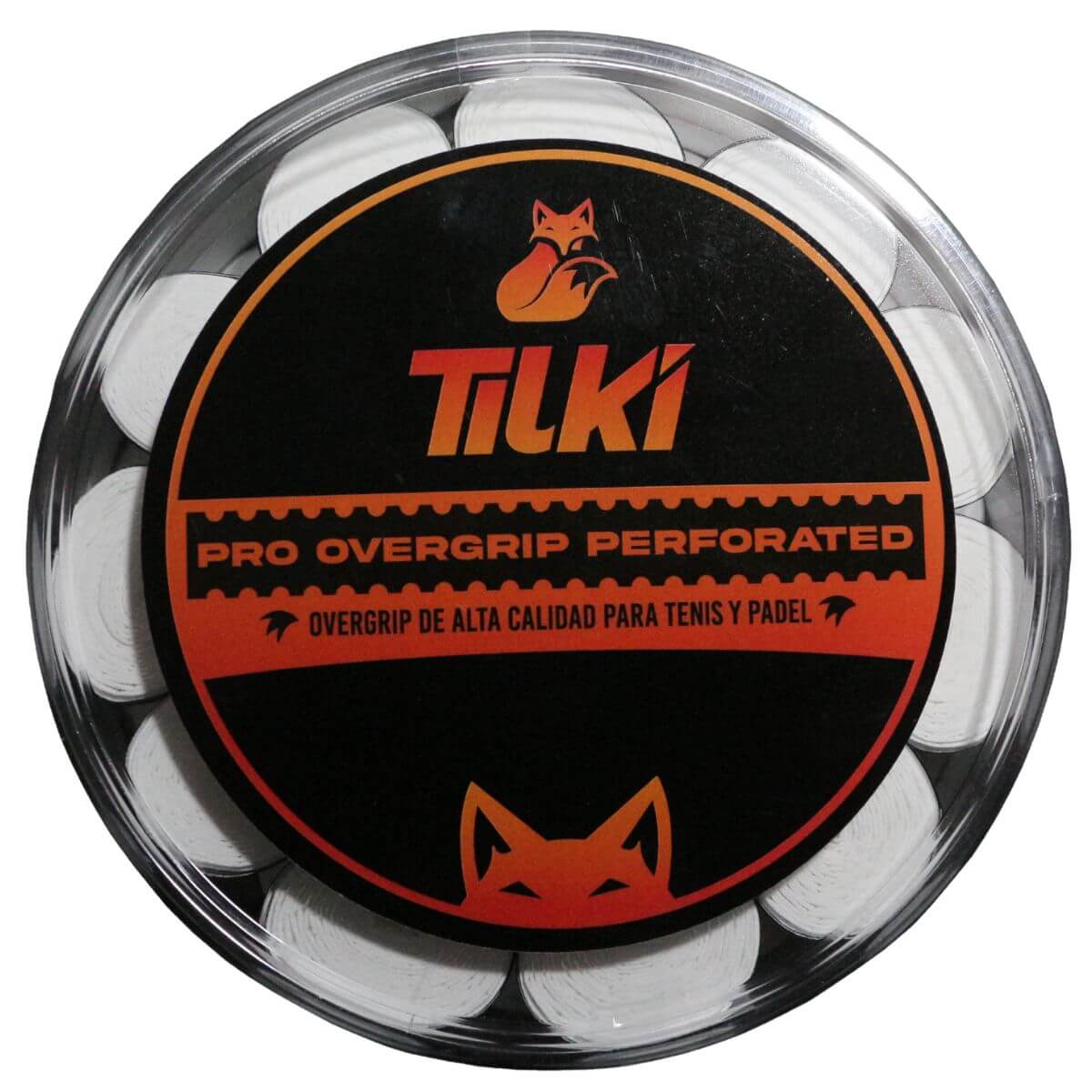 Overgrip Tilki Pro Perforated Blanco X30 - Sur SportsAccesorios