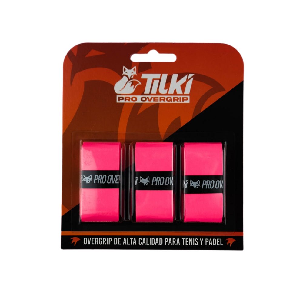 Overgrip Tilki Pro Rosado X3 - Sur SportsAccesorios