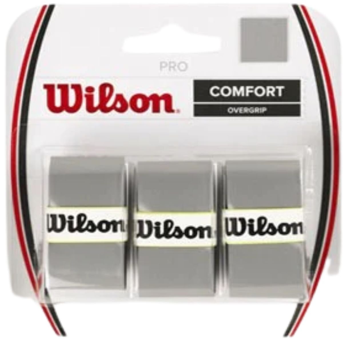 Overgrip Wilson Comfort Gris X3 - Sur SportsAccesorios
