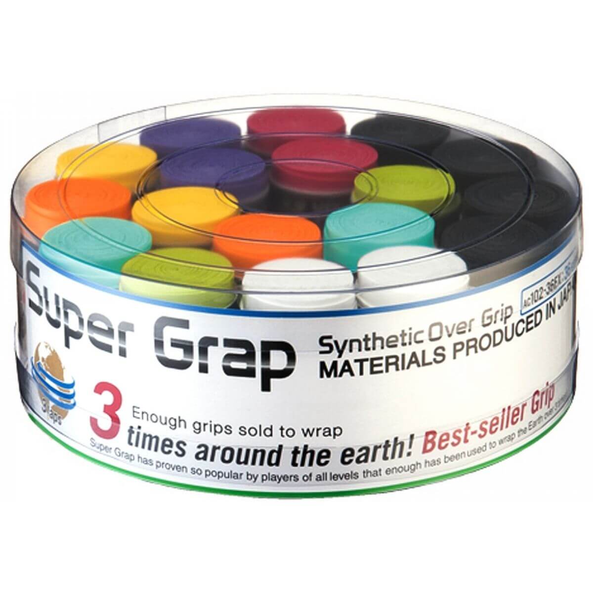 Overgrip Yonex Super Grap Colores X36 - Sur SportsAccesorios