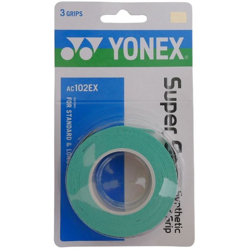 Overgrip Yonex Super Grap Turquesa X3 - Sur SportsAccesorios