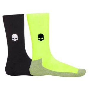 Pack Calcetin Hydrogen Negro Amarillo Fluor Unisex X2 - Sur SportsAccesorios