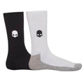 Pack Calcetines Hydrogen Blanco Negro Blanco Unisex X2